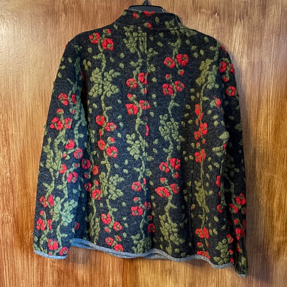 EUC Vintage ALP Dolomite Ski Handmade Wool Cardigan Sweater Jacket | Women’s XXL - Picture 9 of 13